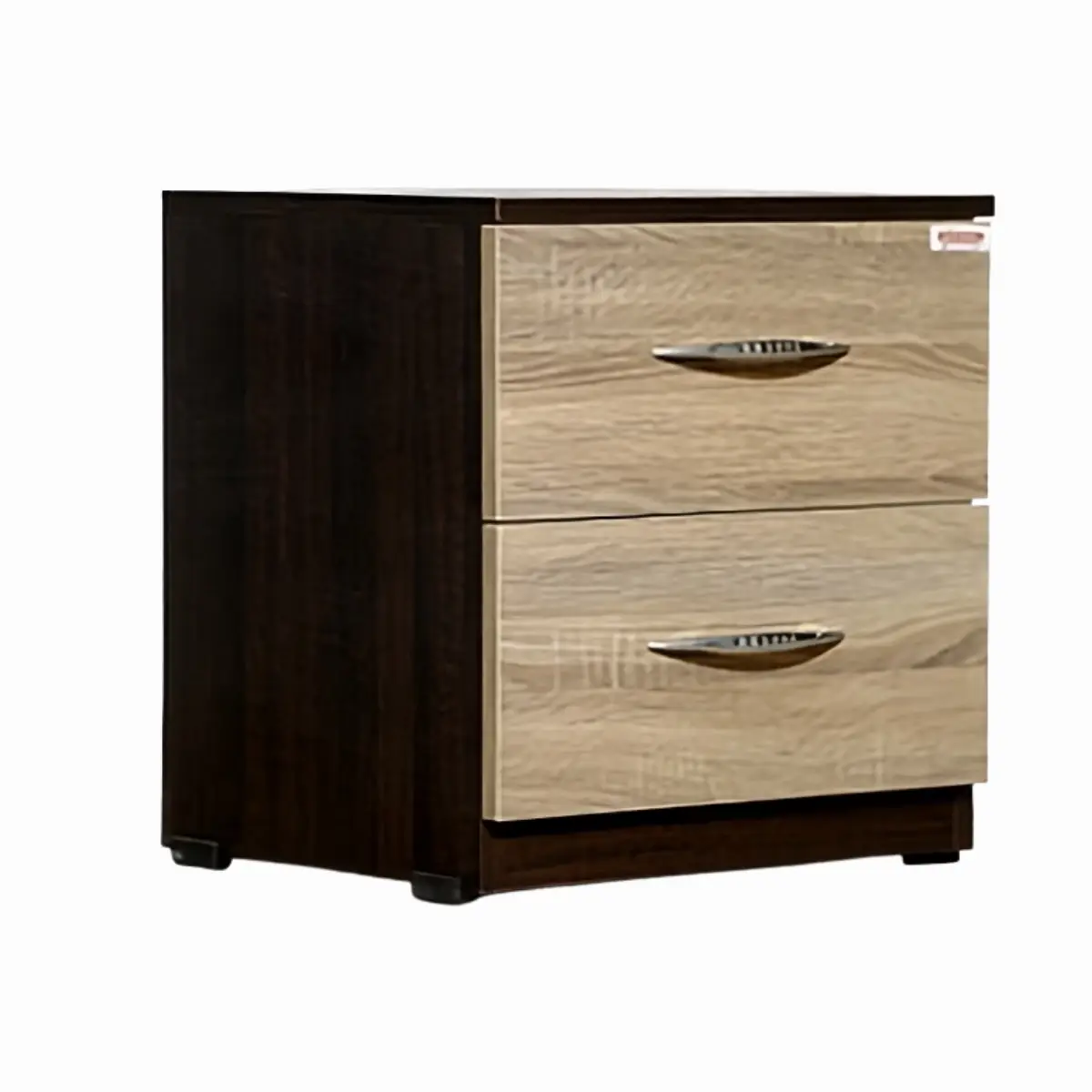 Cot Box with 1 Drawer & 2 Drawers | 19″ × 18″ × 15″ Bedside Storage Unit