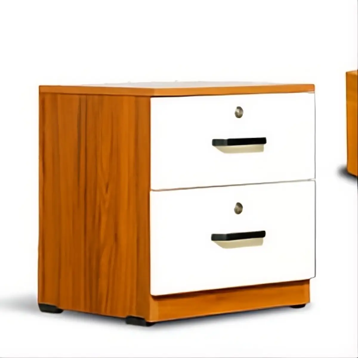 UV Cot Box with 2 Drawers | 19″ × 18″ × 15″ Bedside Storage Unit