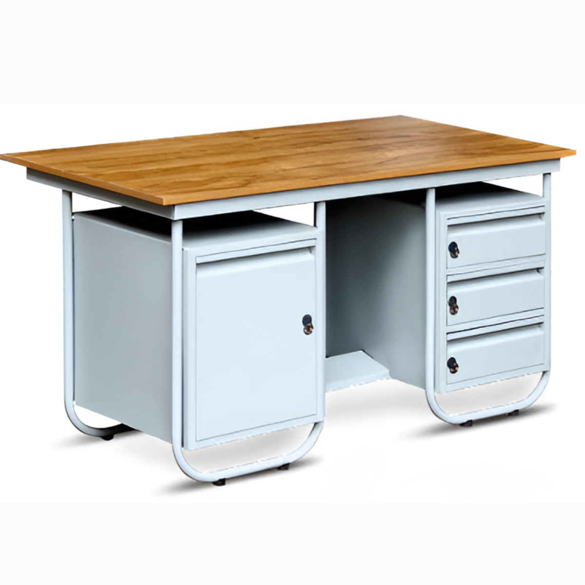 pc 104 computer table steel racks & furniture supplier calicut kerala