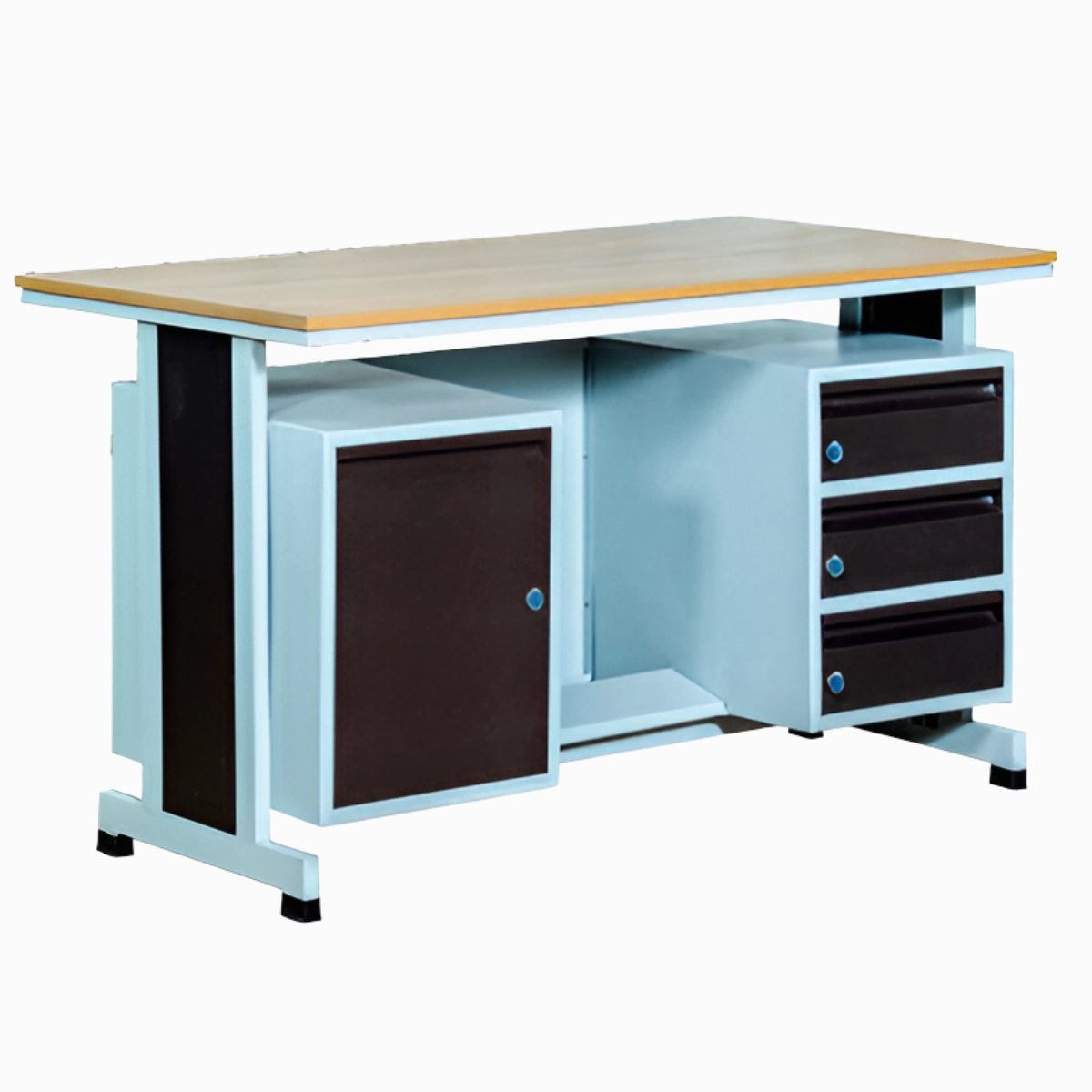 pc 127 computer table steel racks & furniture supplier calicut kerala